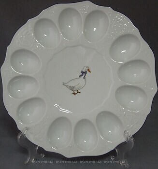 Фото Thun Bernadotte 5936B59 тарелка для яиц 27 см