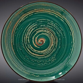 Фото Wilmax тарелка Spiral Green 20.5 см (WL-669512/A)