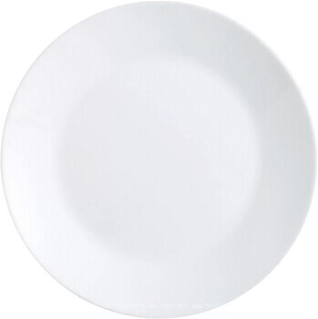 Фото Luminarc тарелка обеденная 25 см Zelie White (V3729)