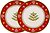 Фото Lefard набор тарелок Рождественская коллекция 2 шт (924-820)