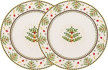 Фото Lefard набор тарелок Рождественская коллекция 2 шт (924-821)