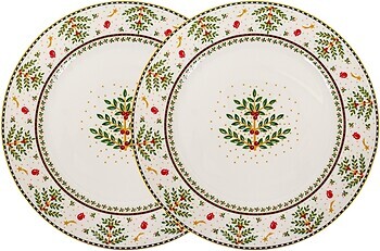 Фото Lefard набор тарелок Рождественская коллекция 2 шт (924-823)