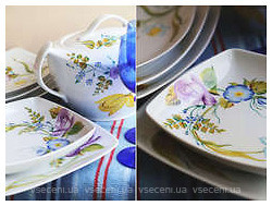 Фото Cmielow Столовый сервиз Akcent (Cvety-2030 12/44)