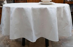 Фото Villa Grazia Серебряные искорки 160x160 (FROPLLTMantel-D160DAC)