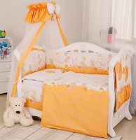 Фото Twins Comfort Сменная постель Горошки оранжевый (C-021)