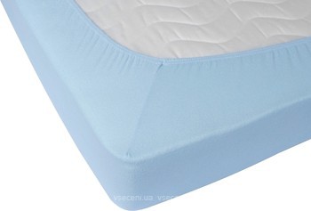 Фото Lotus Простынь на резинке Light Blue 160x200 (4642)