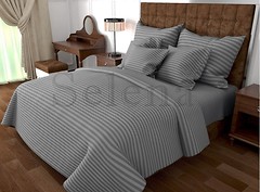 Фото Selena 100720 Stripe Grey двуспальный Евро