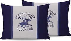 Фото Beverly Hills Polo Club 029 набор наволочек blue 50x70