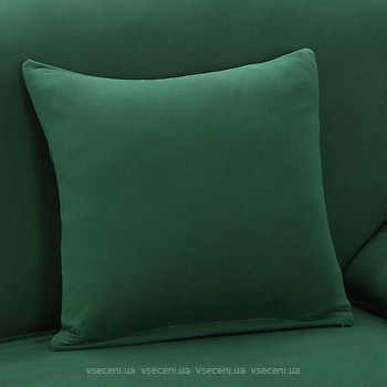 Фото Homytex Наволочка бифлекс зеленая 45x45
