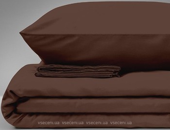 Фото MirSon 19-1217 Chocolate Perla бязь наволочка 50x50