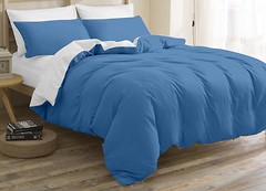 Фото MirSon 11-2107+19-4150 Pablo Blue двуспальный Евро-макси