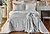 Фото Karaca Home Adrila Silver двуспальный Евро с покрывалом 240x250 + плед 200x240