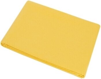 Фото Iris Home Ranforce Premium простынь желтая 150x210