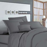 Фото Soundsleep Простынь на резинке Manner Grey 90x200