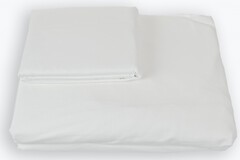 Фото Soundsleep Простынь на резинке Shine White 160x200