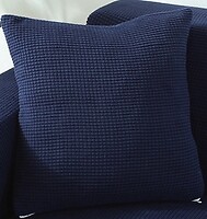 Фото Homytex Наволочка декоративная трикотаж-жатка синяя 45x45 (HT-256017)