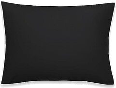 Фото Utek Boston Jefferson Sateen Black черная наволочка 40x60