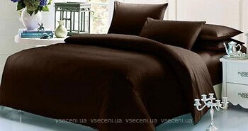 Фото Utek Jefferson Sateen Dark Chocolate двуспальный