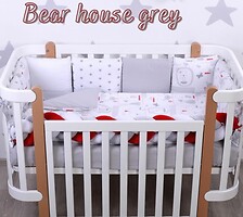 Фото Верес (Veres) Bear house grey 6 эл. (216.004)