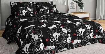 Фото Selena 101410 Игривые муркотики Black полуторный