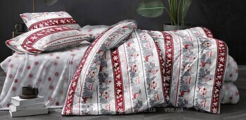 Фото Selena 507106 фланель Снеговички двуспальный