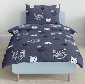 Фото ТЕП Soft dreams Котята синий полуторный подростковый