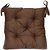 Фото Прованс Темно-коричневая подушка на стул 40x40