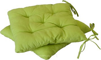 Фото Прованс Светло-зеленая подушка на стул 40x40