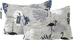 Фото MirSon Набор подушек EcoSilk Print Line Montane антиаллергенные средние 50x70 (3825)