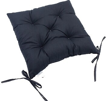 Фото MirSon Подушка для стула Ranforce Elite Black Stone 50x50 (16-9000)