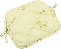 Фото MirSon Подушка для стула Бязь Gold Camel Line 50x50