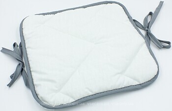 Фото MirSon Подушка для стула Бязь Royal Pearl Line 50x50