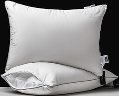 Фото MirSon Silver Cloud 1016 хлопковая средняя 40x60
