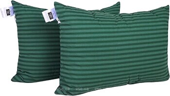 Фото MirSon Набор подушек 0103 Tencel Color Fun Line Stripe Emerald средние 50x70