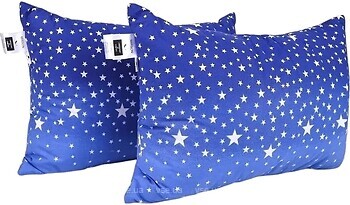 Фото MirSon Набор подушек 0137 EcoSilk Color Fun Line Milky Way средние 50x70