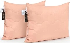 Фото MirSon Набор подушек 1764 EcoSilk Eco Light Coral антиаллергенные средние 50x70
