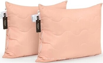 Фото MirSon Набор подушек 1764 EcoSilk Eco Light Coral антиаллергенные средние 50x70