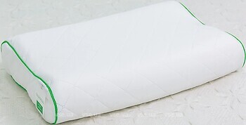 Фото MirSon Steep Line 6103 Memory Wave Aloe Vera ортопедическая 32x49