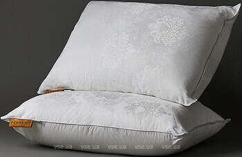 Фото MirSon 15-02 Ferrero 100% пух Premium White средняя 40x60