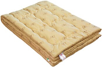 Фото MirSon Gold Camel Hand Made 175 шерстяное зимнее 140x205