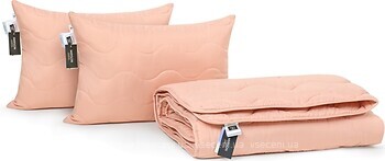 Фото MirSon Набор EcoSilk Eco Light Coral демисезонный 220x240 + 2 подушки 50x70 (1742)