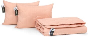 Фото MirSon Набор EcoSilk Eco Light Coral демисезонный 220x240 + 2 подушки 50x70 (1740)
