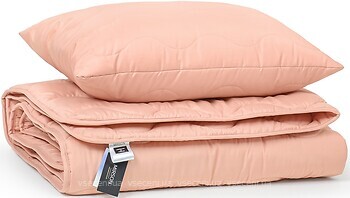 Фото MirSon Набор EcoSilk Eco Light Coral демисезонный 172x205 + подушка 50x70 (1741)