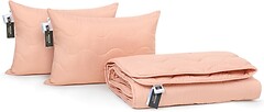 Фото MirSon Набор Tencel Eco Light Coral демисезонный 220x240 + 2 подушки 50x70 (1756)