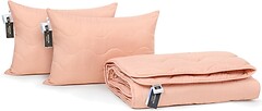Фото MirSon Набор Шерстяной Eco Light Coral демисезонный 220x240 + 2 подушки 50x70 (1750)