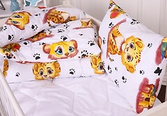 Фото MirSon набор Kids Time 20-0034 King Tiger EcoSilk зимнее 110x140 + подушка 40x60