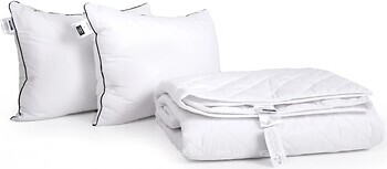 Фото MirSon Набор 9597 Bianco Ecosilk летний 200x220 + 2 подушки 50x70
