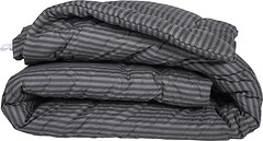 Фото MirSon Bamboo 158 Color Fun Line Stripe Black демисезонное 140x205