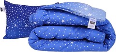Фото MirSon набор 1215 Color Fun Line 17-0432 Milky Way EcoSilk деми 140x205 + подушка