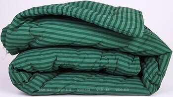 Фото MirSon антиаллергенное 116 Color Fun Line 17-0612 Stripe Emerald EcoSilk демисезонное 155x215